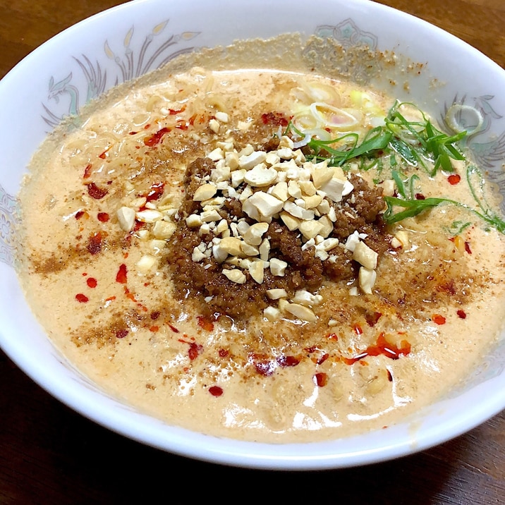 インスタントみそラーメンと肉味噌de即席★坦々麺★